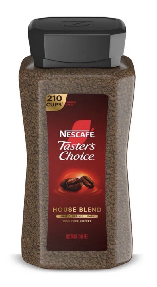 Nescafé Taster's Choice House Blend Light-Medium Instant Coffee, 14 oz.