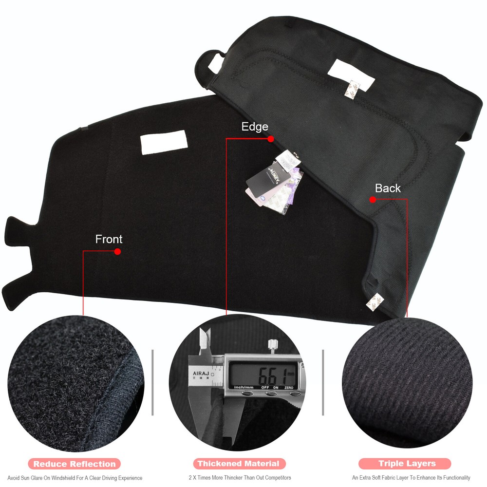 For 1994-97 Dodge Ram 1500 2500 3500 Dash Board Panel Pad Cover Replacement