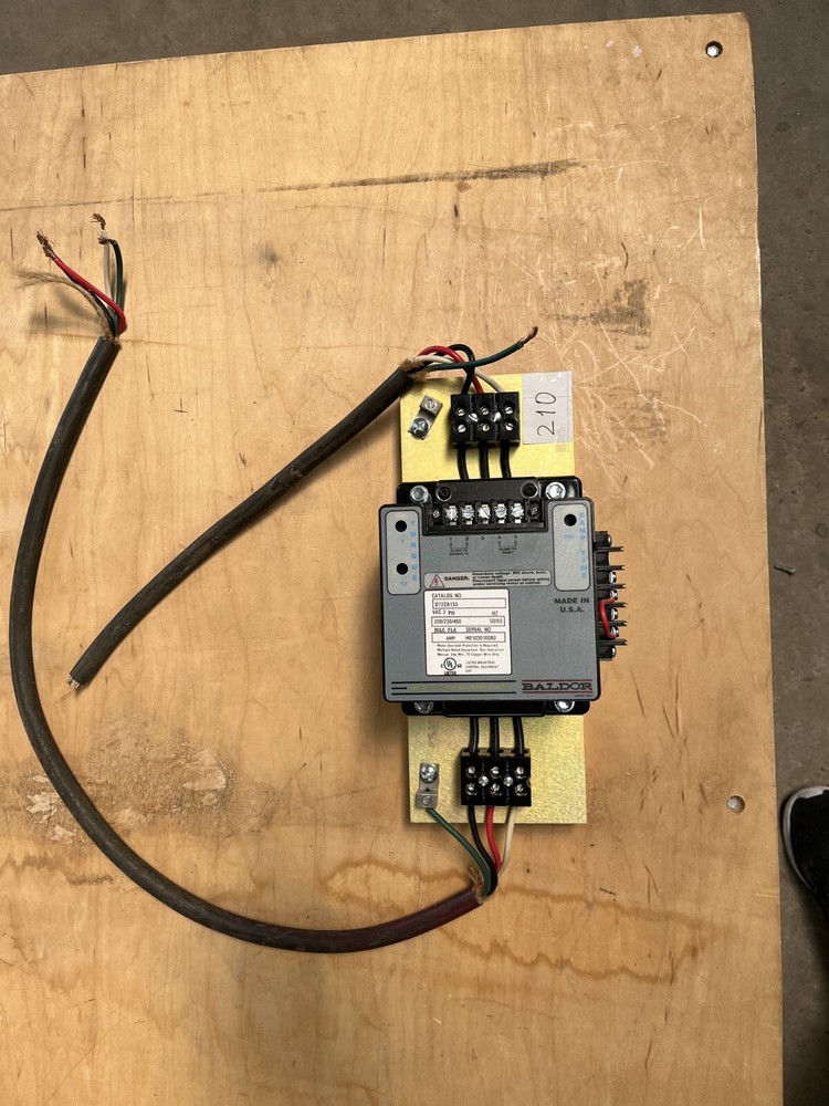 BALDOR Industrial Solid State Motor Control Soft Start MB9X