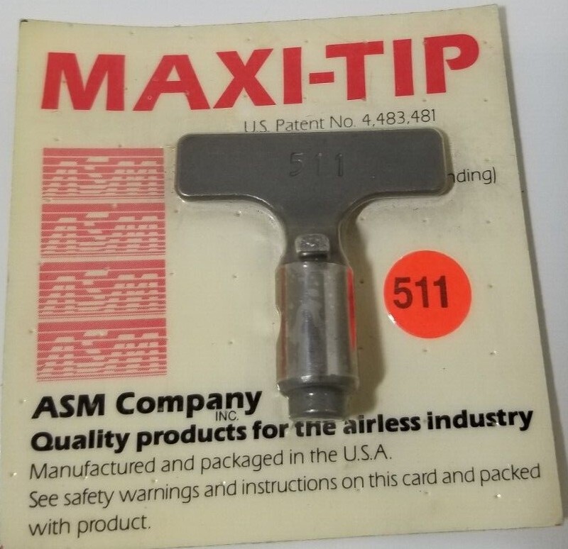 ASM MAXI-TIP 511 airless spray gun tip