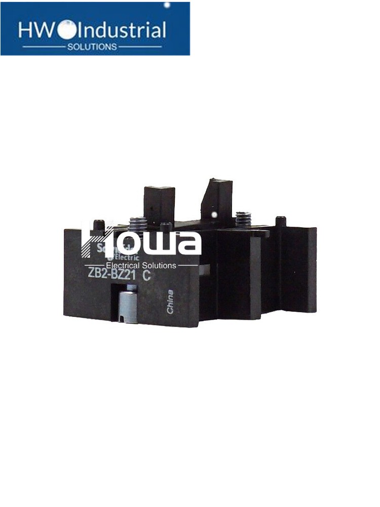 2PCS New Indicator Button Switch Self-locking Module ZB2BZ21C ZB2-BZ21C