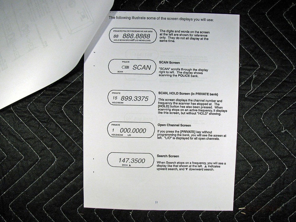 Bearcat BC700A Auto Scanner Manual
