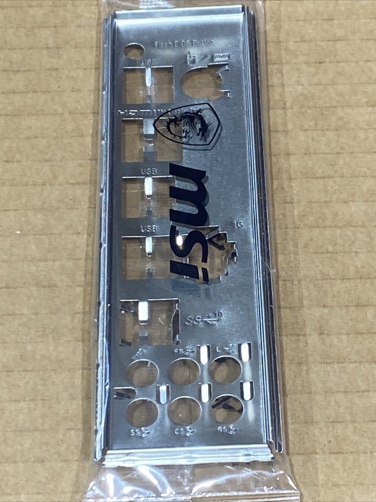 MSI E21-7C56021-C22 I/O Shield New