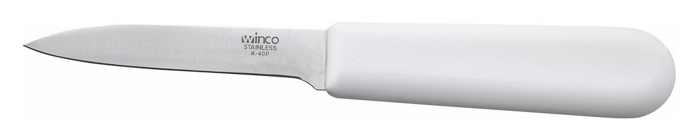 Paring Knife, White PP Hdl (12 Each)
