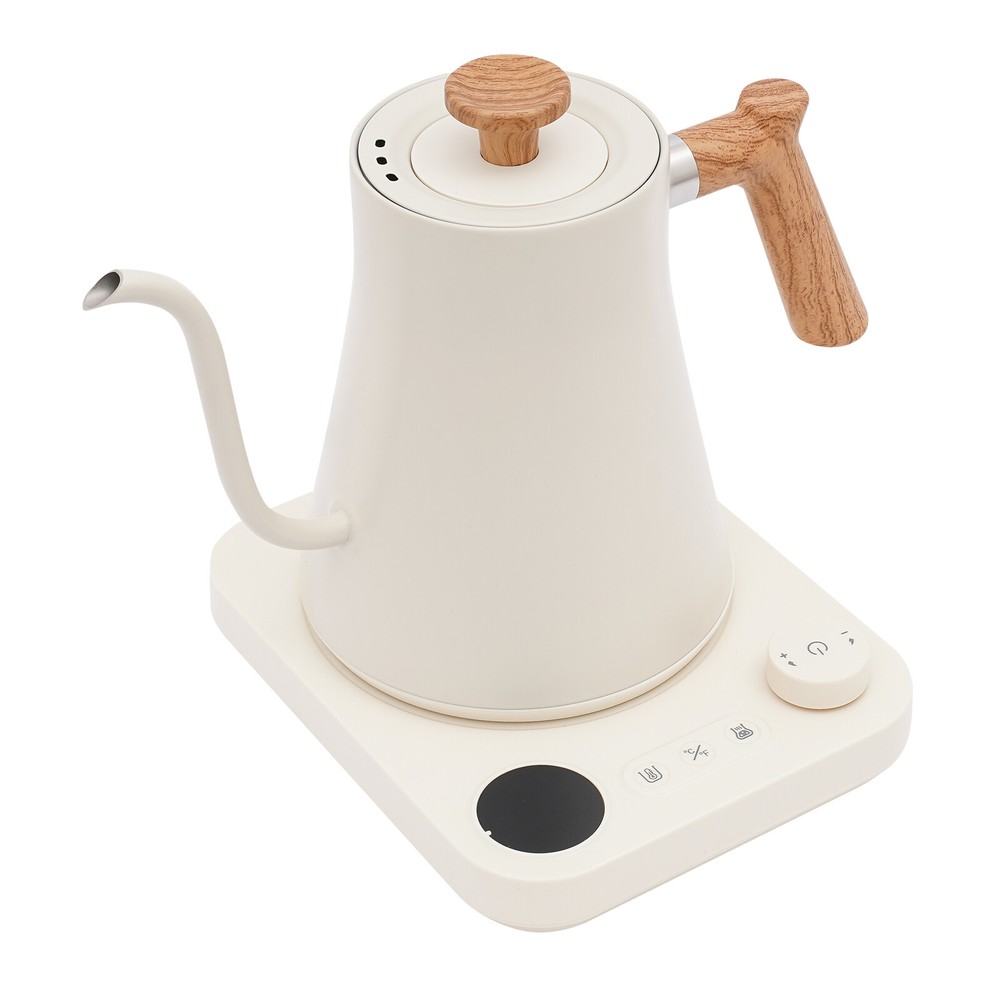 Tabletop Electric Gooseneck Kettle 1200W Electric Tea Kettle w/ Memory Function