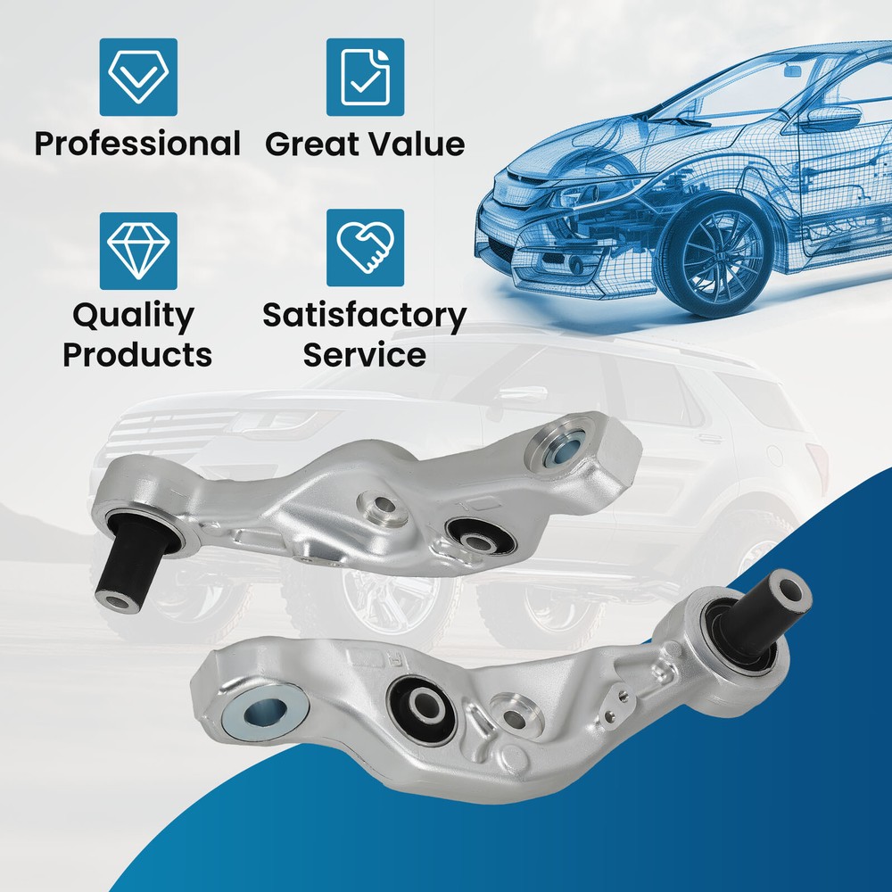 Front Lower Control Arms Set Right Left For Lexus LS460 RWD 2007-2017 Rearward