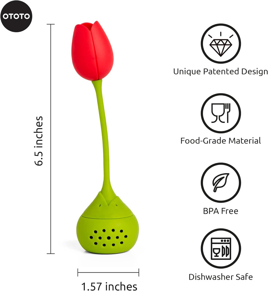 OTOTO Cute Tea Infuser - Loose Leaf Tea Steeper, Tea Accessories, Tea Diffusers,