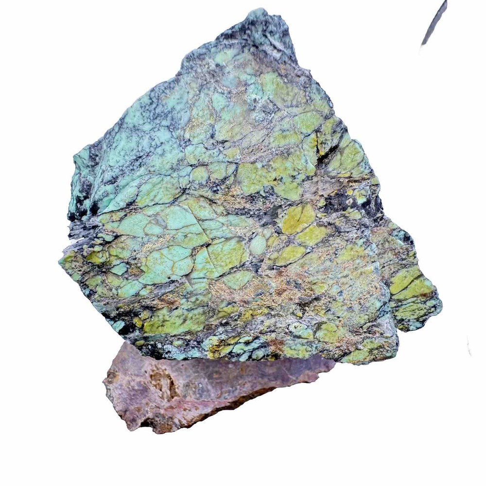 Natural Variscite 880 Grams Green Solid And Hard Great Looking Matrix