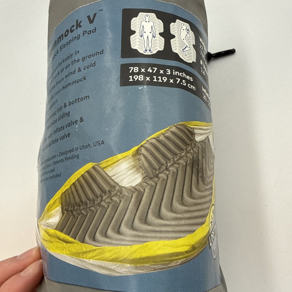 Klymit Hammock V Sleeping Pad Gray