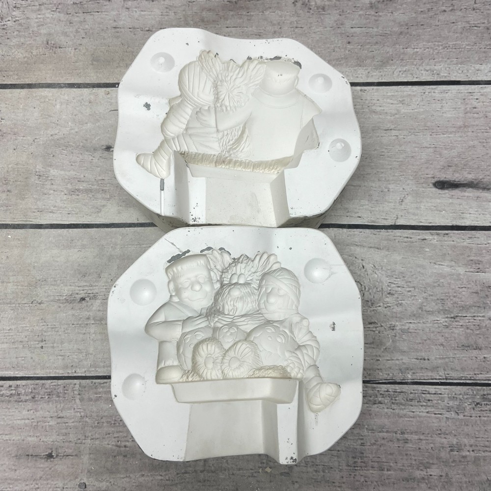 Clay Magic Inc 2020 Ceramic Casting Mold Monsters For Pickup #4205