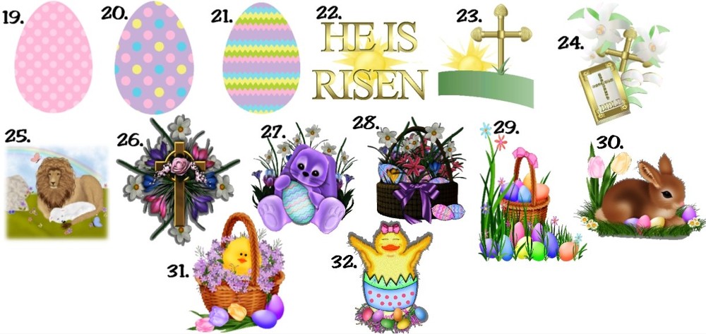 30 Personalized Easter Mini Bubbles Label Wrappers