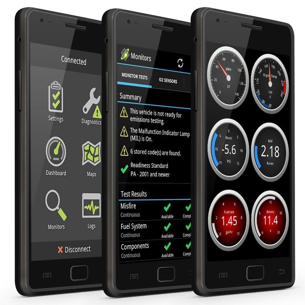 OBDLink 427201 LX Bluetooth ScanTool For PC Android Free OBDwiz & OBDLINK APP