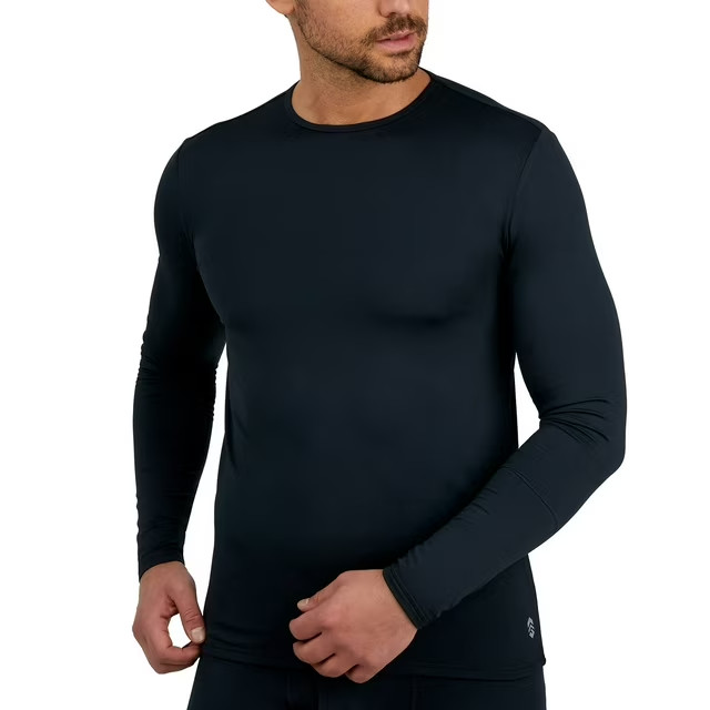 Free Country Men's 2-Pack Base Layer Microtech Heat Tops Size Medium