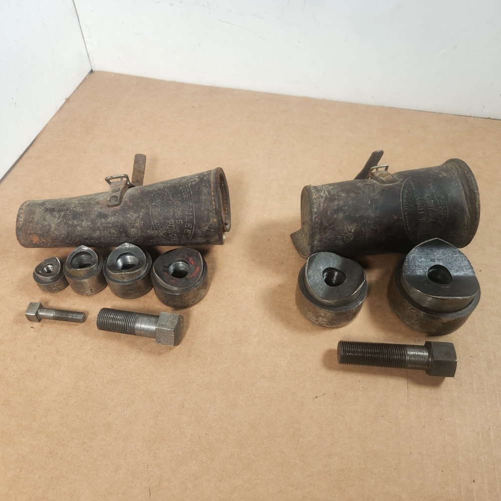Greenlee Knockout Punches 1/2 - 2 Inch 735 737