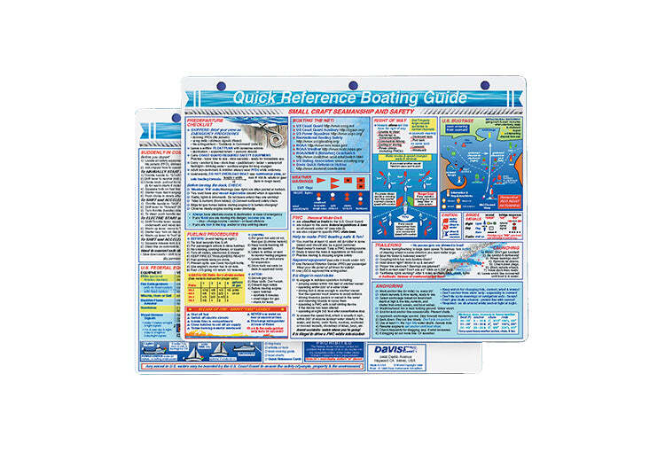 Davis Instruments Boating Guide Reference Card