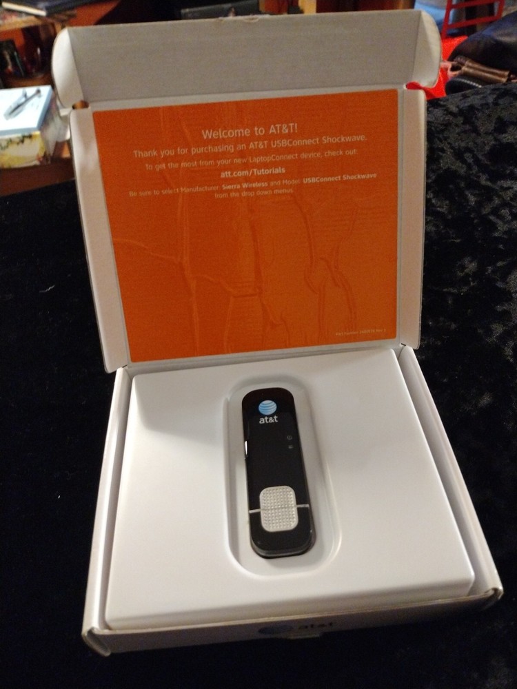 AT&T Sierra Wireless USBConnect Shockwave USB Black