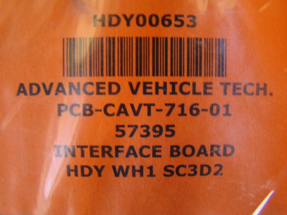 Advanced Vehicle Tech., PCB-CAVT-716-0