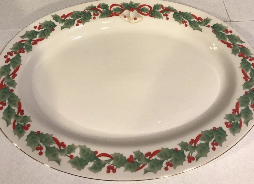 Sango Noel 14” Serving Platter