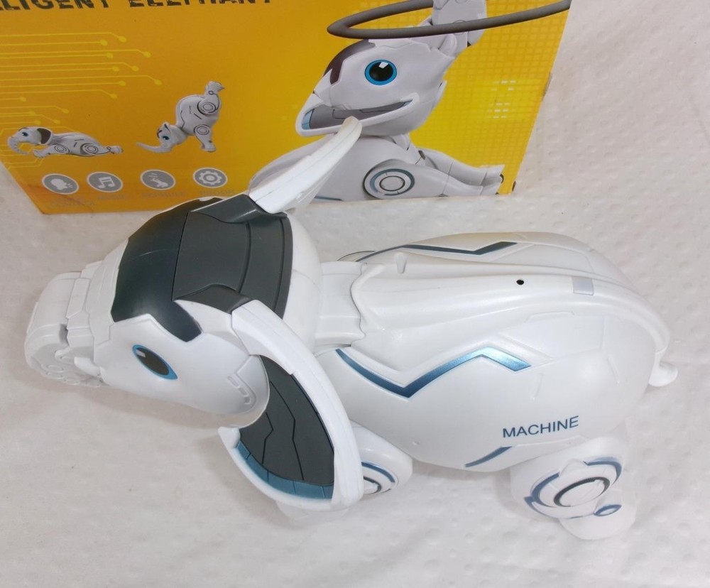 CODO PROGRAMMABLE & INTERACTIVE ELEPHANT 7 VOICE COMMANDS BY JUPITER CREATIONS