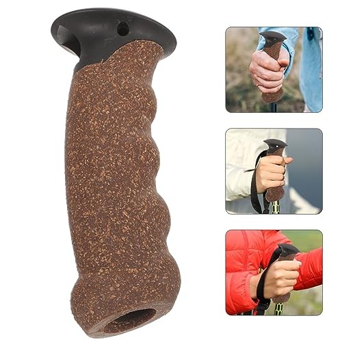 Cork Grip Trekking Pole Handle, Cork Trekking Cane Handle Replacement for