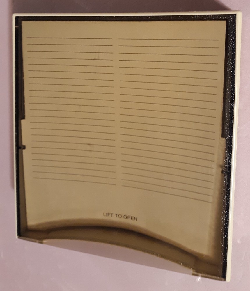 Vintage 5.25" 3M Floppy Disk Diskette Hard Storage Library Case Apple,Atari,C64