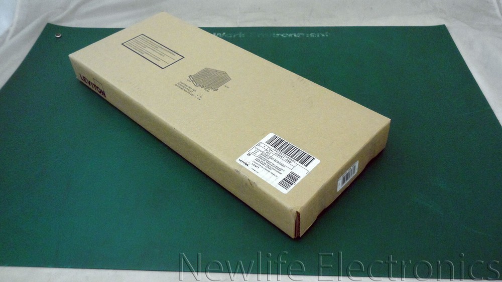 (New) Leviton E2XHD-CMB Rear Cable Manager for Angled Panel