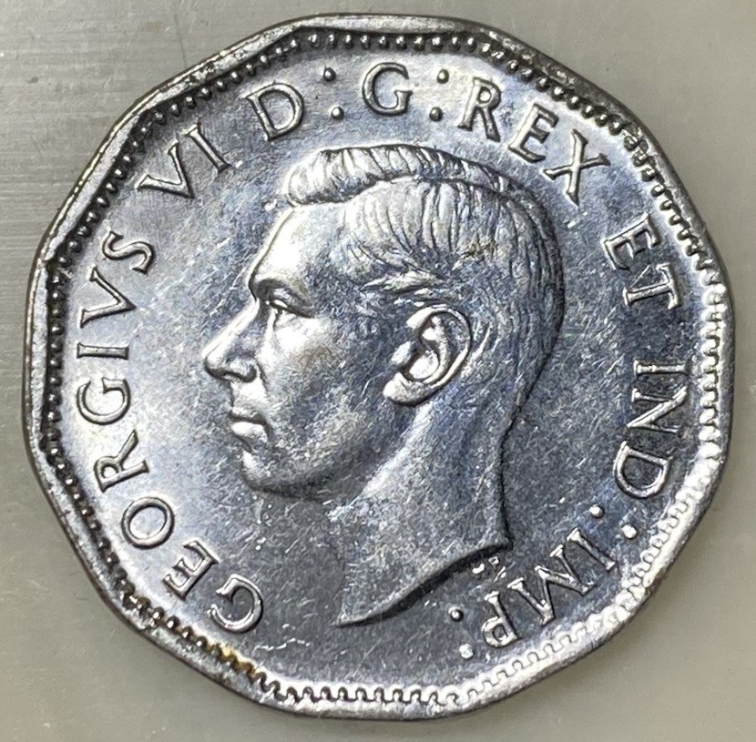 1944 Canada 5 Cents High Grade