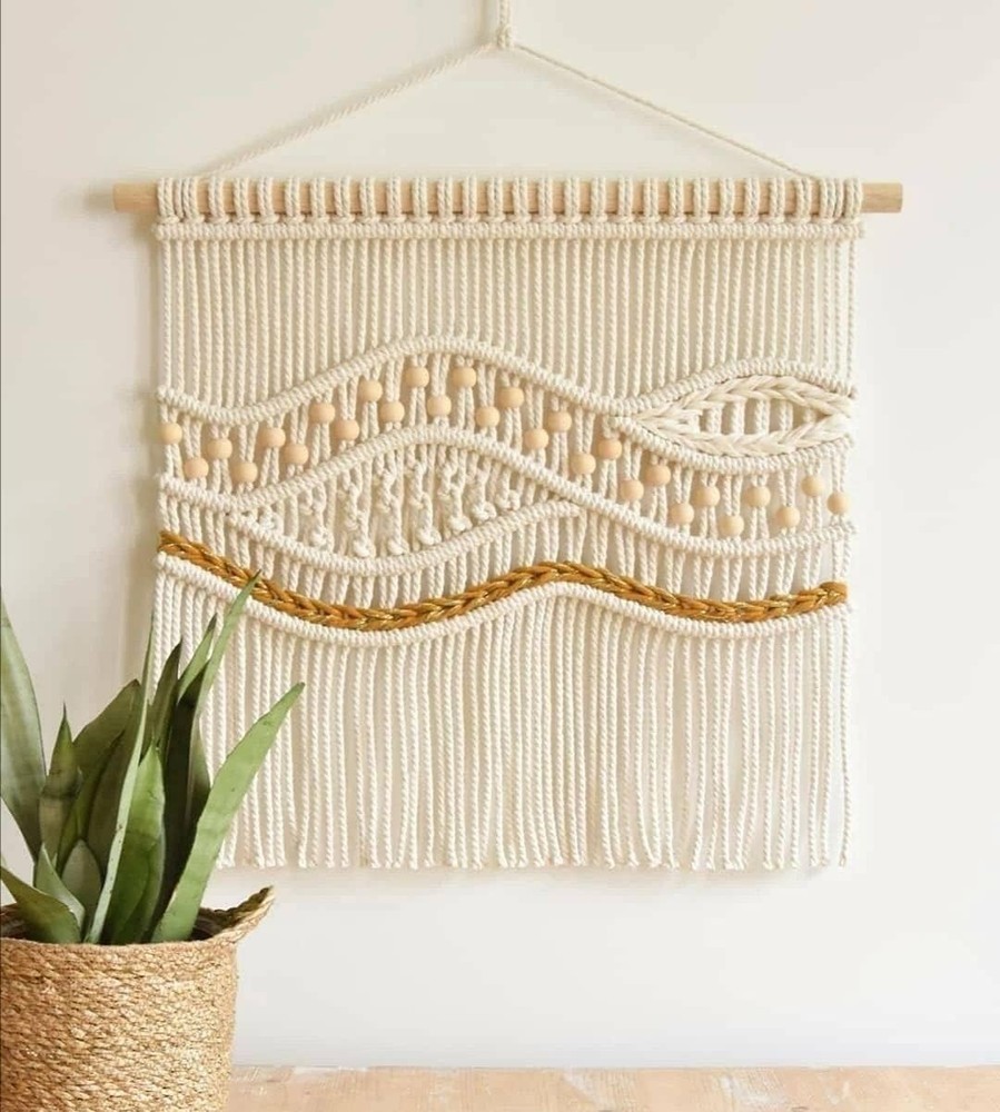 Natural Macrame Cord 3mm 328yd Cotton