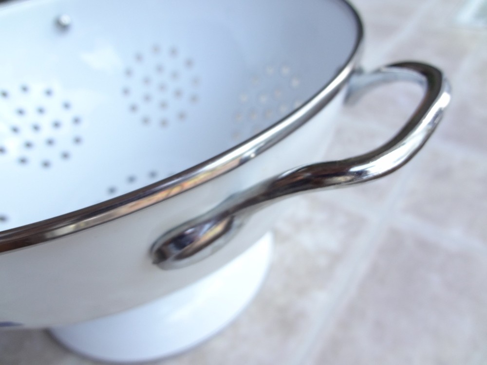 Enamel Colander Strainer