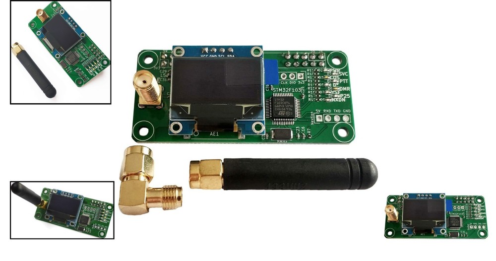 Versatile MMDVM Hotspot Board for Raspberry Pi - Bluetooth & Firmware Upgrade