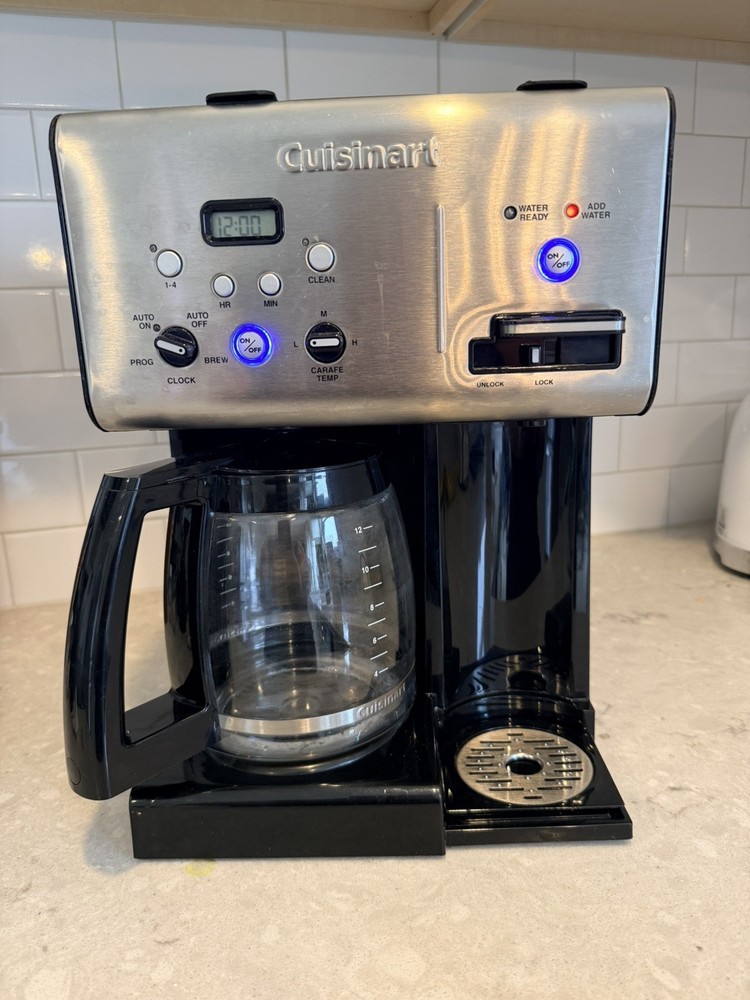 Cuisinart CHW12 Plus 12-Cup Programmable Coffeemaker & Hot Water System WORKS