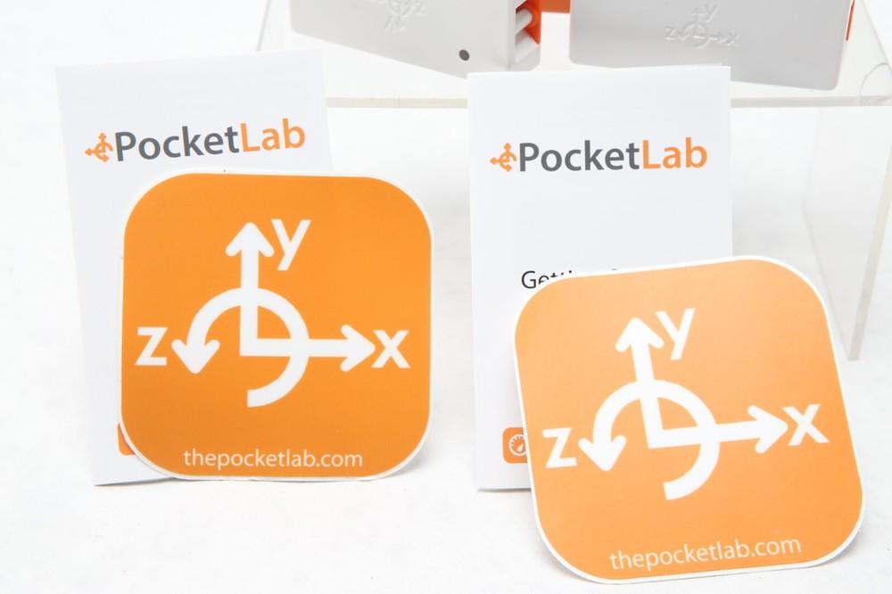 Lot 2x Pocketlab Wireless Sensor Smart Science Project Data Kickstarter C32