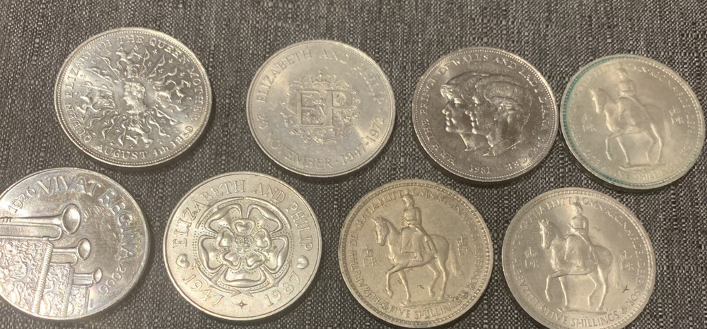 Crown Coins And Another7+1