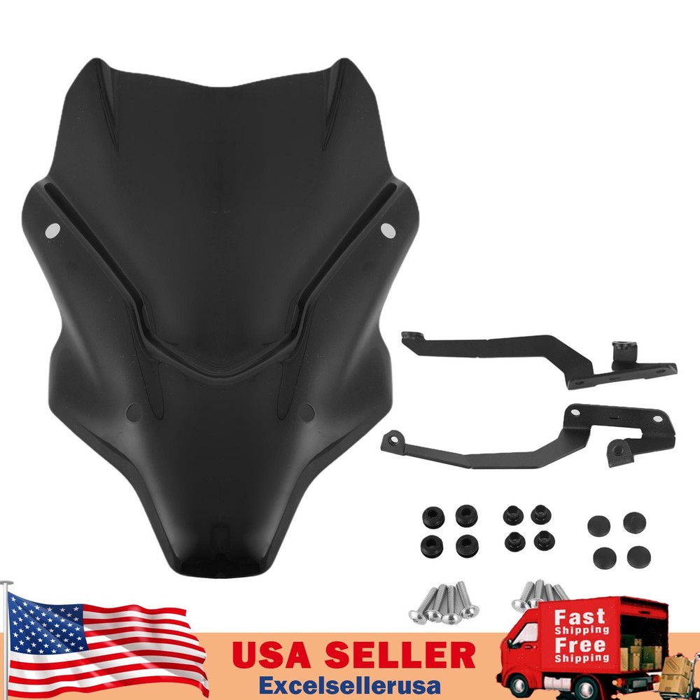 Windscreen Windshield Shield Protector fit for Yamaha MT-07 MT07 2021-2024 BLK