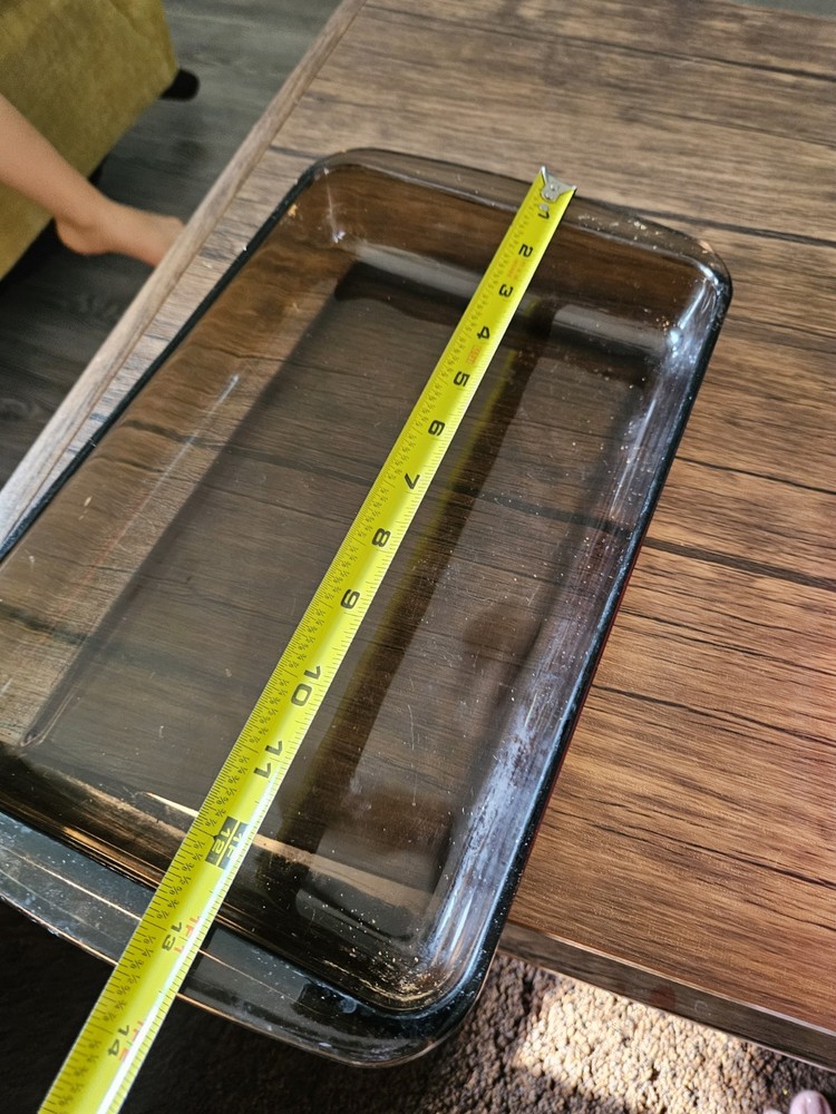 Vintage Pyrex Amber 13 X 8 Baking Pan