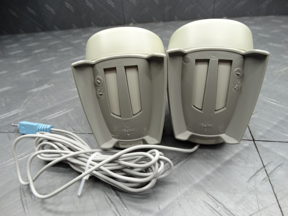Polk Audio Computer Speakers Retro Wired Left & Right Desktop