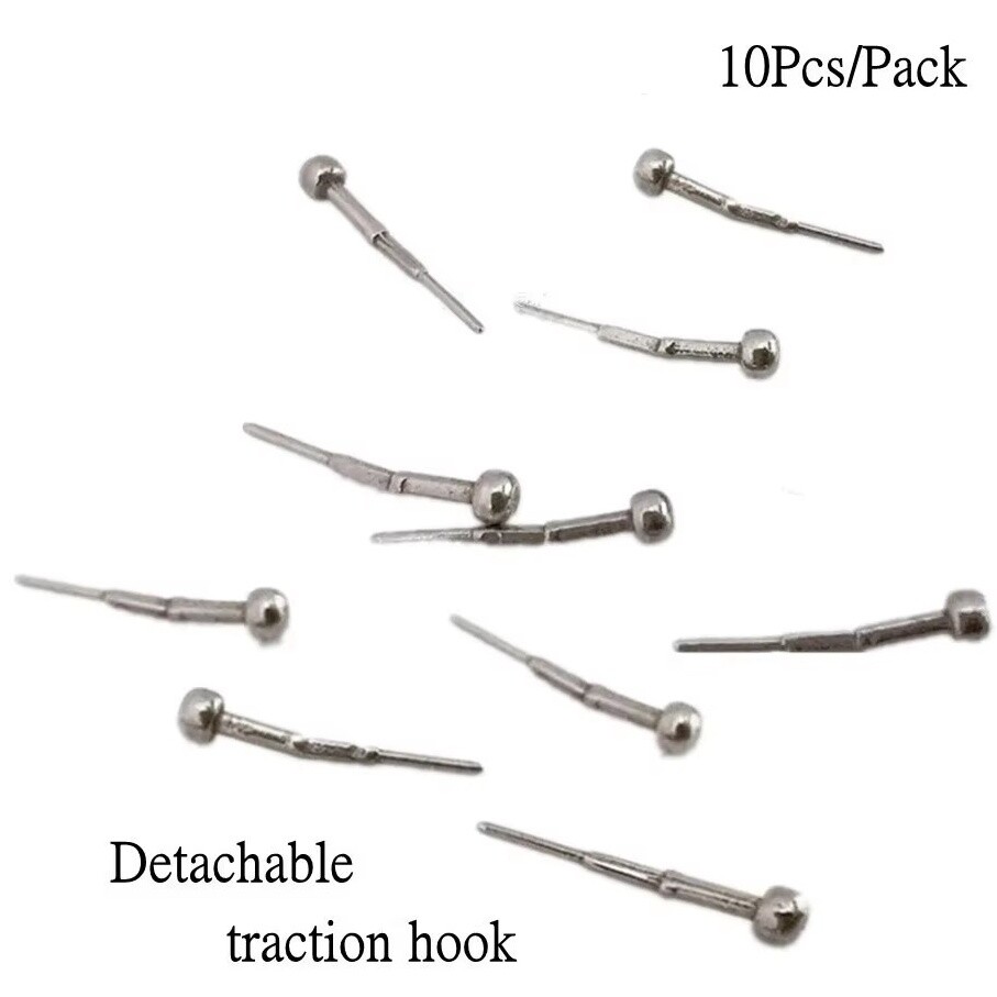 Dental Orthodontic Self-Ligating Bracket Hooks Crimpable Traction Hook Braces