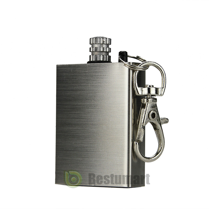 5Pcs Permanent Match Keychain Emergency Lighter Survival Tool Waterproof