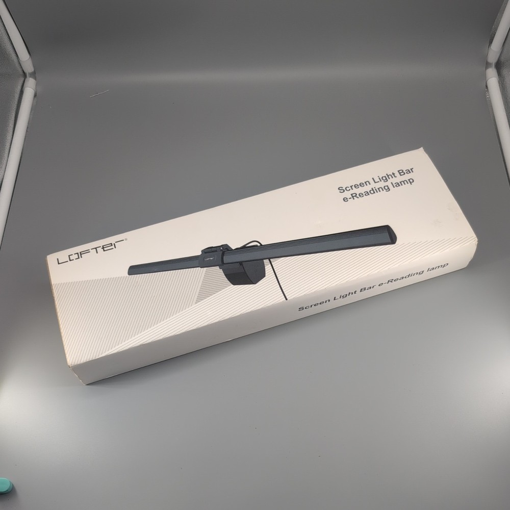 Computer Monitor Light, LOFTer Screen Light Bar e-Reading LED Task Lamp NO GLARE