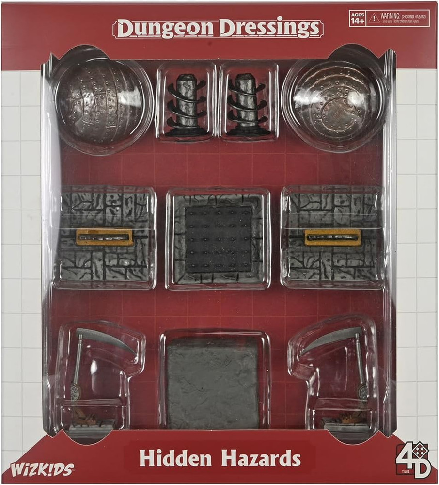 Warlock Tiles: Accessory – 4D Settings Hidden Hazards