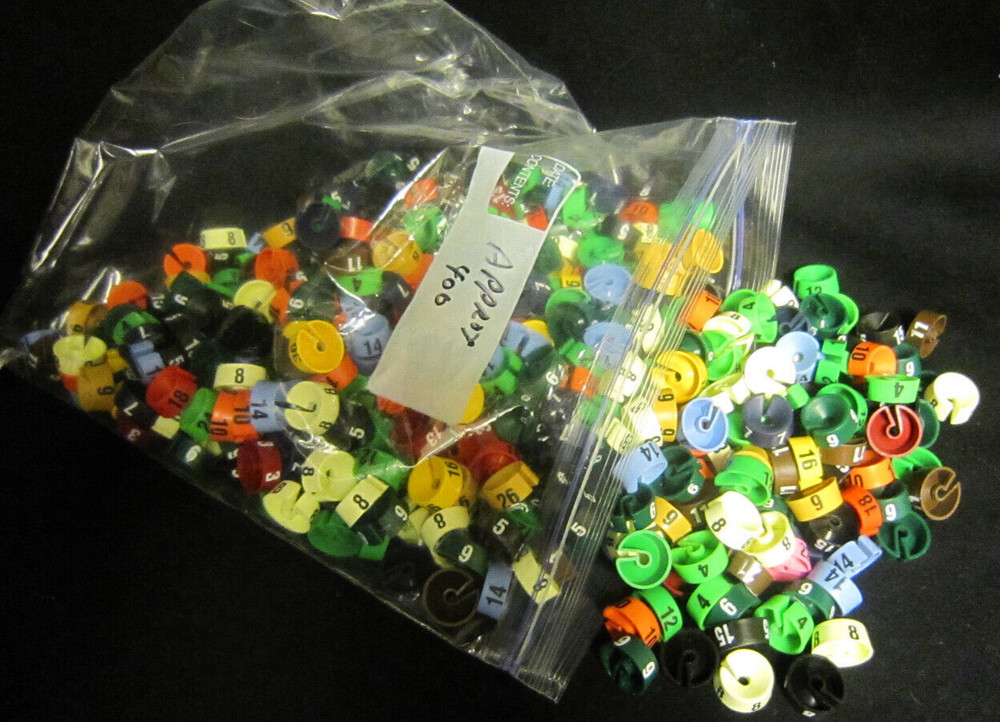 400 +/-  Clothing Clothes Hanger Size Markers assorted sizes