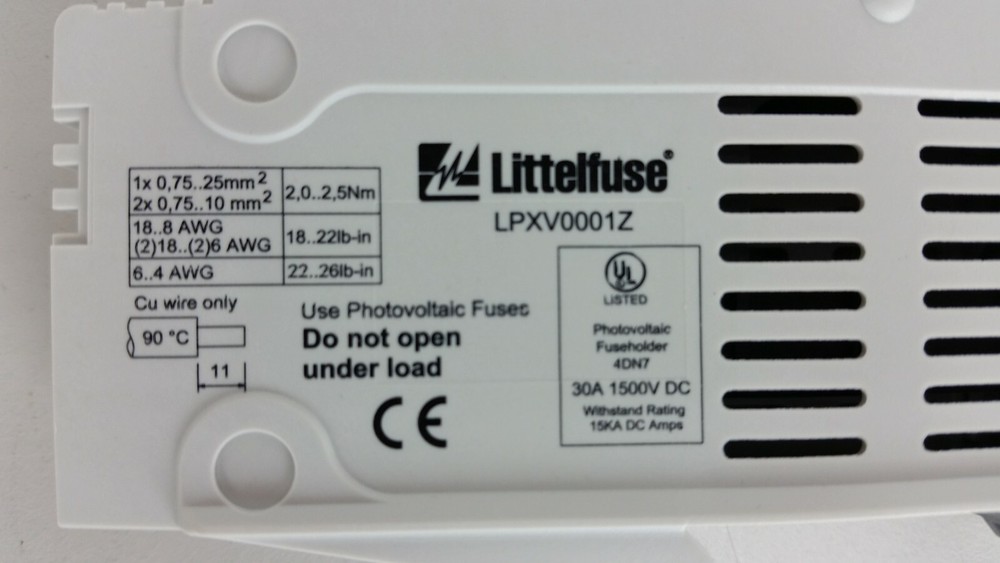 Littelfuse LPXV0001Z Fuse block 5 pack
