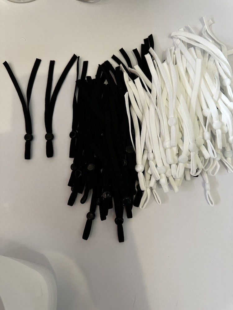 Face Mask Supplies-Aluminum Strips, Elastic, Adjustable Ear Strap, 3D Brackets