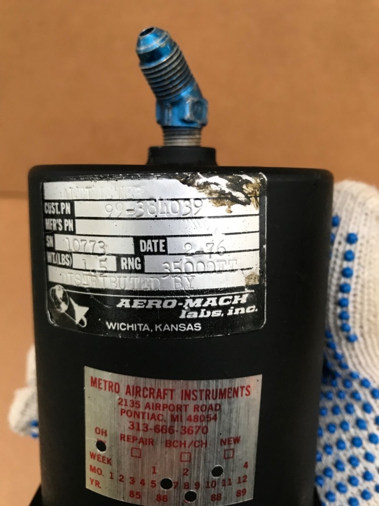 ALITMETER AERO-MACH 99-384039