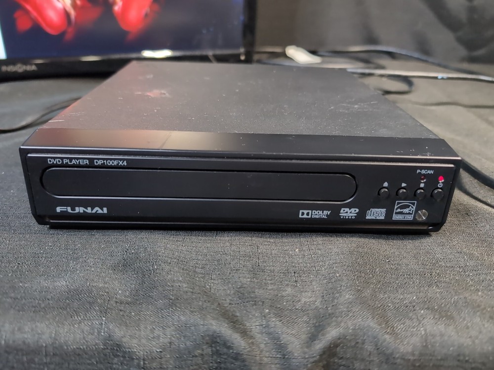 Funai DVD Player DP100FX4 Tested No Remote