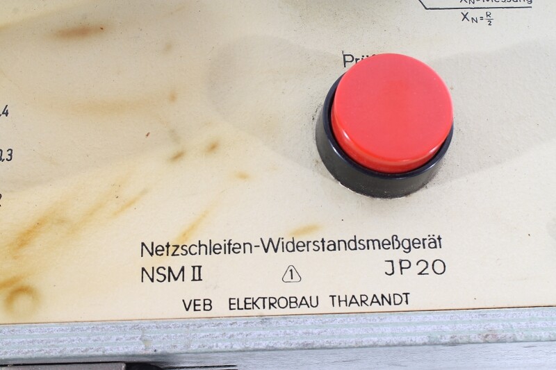 Netzschleifer Resistance Measuring Device JP20