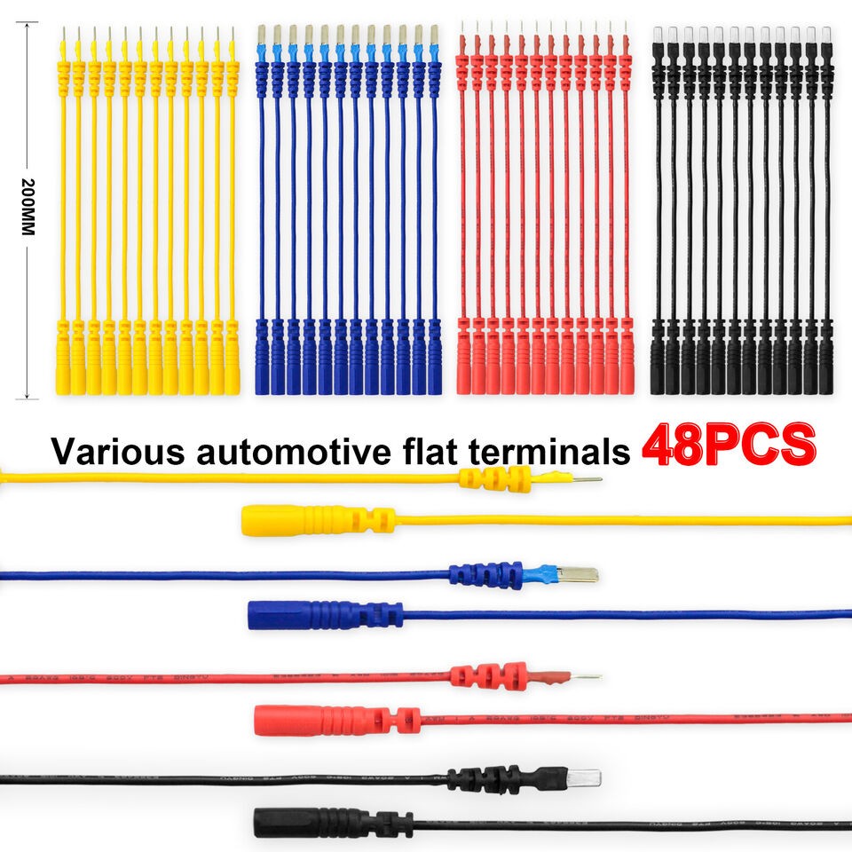 92PCS Multi Function Auto Diagnostic Tools, Automotive Circuit Test Leads Kit