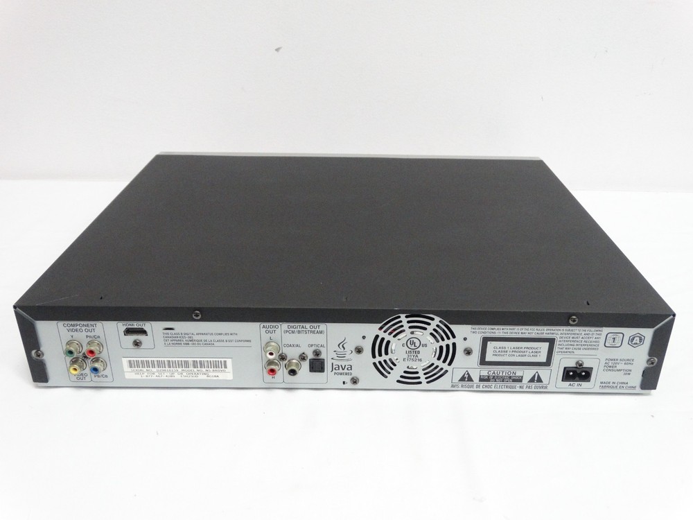 Insignia Model NS-BRDVD Blu-Ray & DVD Player - No Remote - Tested & Working