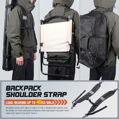 Backpack Straps, Backpack Shoulder Strap for bags strap Replacement Black