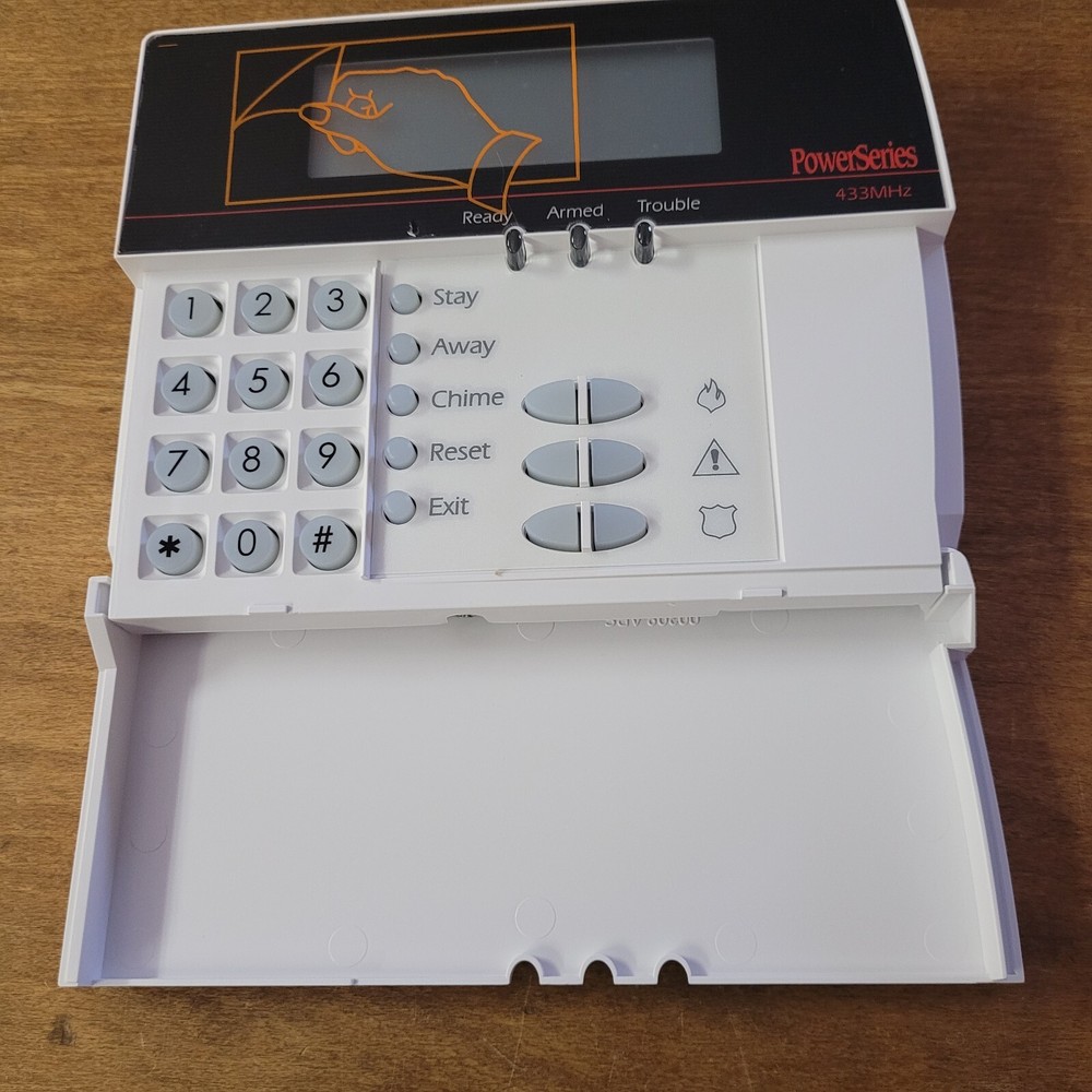 DSC RF5501-433 Fixed Message Keypad PowerSeries with Wireless Receiver NEW